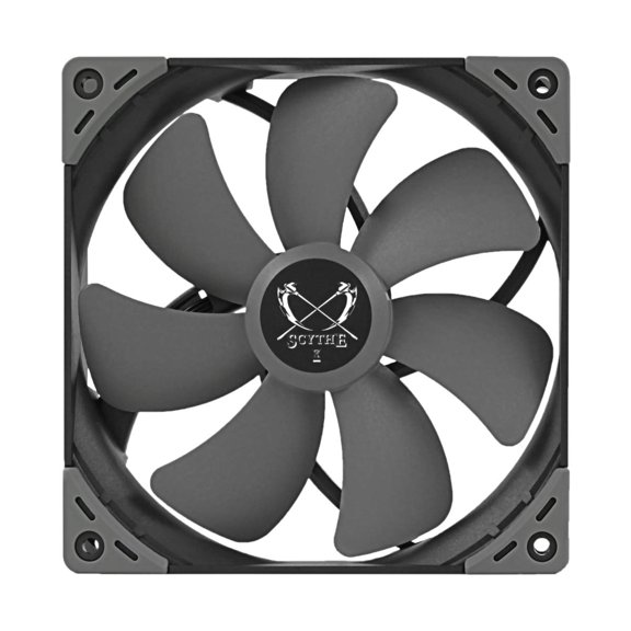 SLKOHDZ-Scythe Kaze Flex 140mm Fan, PWM 300-1200RPM, Quiet Case/Radiator Fan, Single Pack