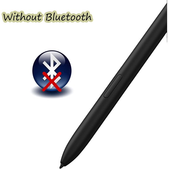 SLKOHDZ-Tab S8 S Pen Replacement for Samsung Galaxy S8 S8 Plus S8 Ultra (EJ-PT870BJEGUJ) Touch Pen Stylus Pen (WithoutBluetooth) + Tips + Eject Pin(Black)