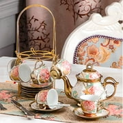 SLLINGLUO Coffee Tea Set 20 Pcs - rated 4.1 stars from 58 reviews