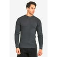 thumbnail image 1 of SLM Men’s 100% Cotton Thermal Top Waffle Knit Henley Undershirt, 1 of 2