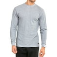 thumbnail image 1 of SLM Men’s 100% Cotton Thermal Top Waffle Knit Henley Undershirt, 1 of 4