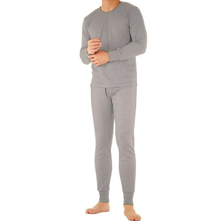 SLM Men’s 100% Cotton Thermal Underwear Sets Warm Waffle Knit Long Johns