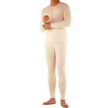 SLM Men’s 100% Cotton Thermal Underwear Sets Warm Waffle Knit Long Johns