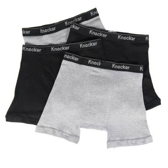 SLM Men's 4 Pack of Boxer Briefs Underwear