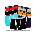 thumbnail image 1 of SLM Men's 4 Pack of Stretch Cotton Color Boxer Briefs, 1 of 4