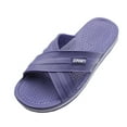 thumbnail image 1 of SLM Men's Casual Beach Slides Open Toe Shower Sandals, 1 of 6