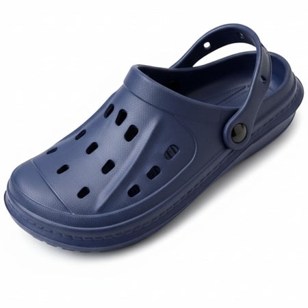 SLM Men’s Clogs Perforated Garden Shoes Waterproof Summer Sandals