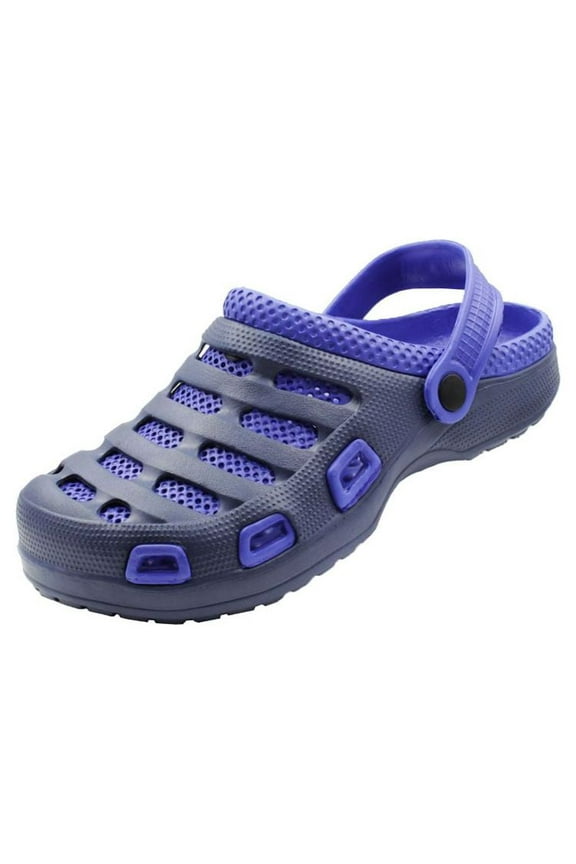 Men's Garden Clogs Perforated Slip On Waterproof Summer Shoes