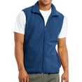 thumbnail image 1 of SLM Men's Polar Fleece Zip Up Vest Warm Soft Pullover Gift, 1 of 4