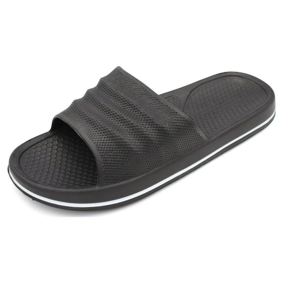 SLM Men's Slip On Sport Slide Sandals