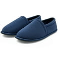 thumbnail image 1 of SLM Men's House Slippers Terry Bedroom Slip On Shoes, 1 of 4
