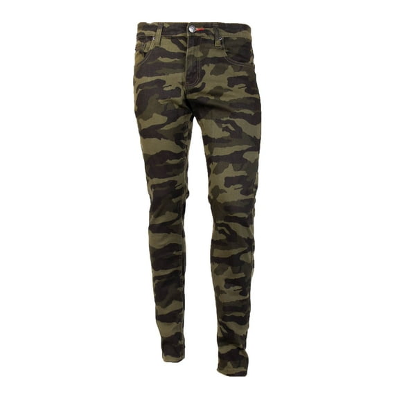 SLM Mens New Slim Fit Skinny Jeans Stretch Denim Casual Pants