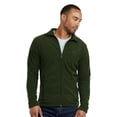 thumbnail image 1 of SLM Mens Polar Fleece Long Sleeve Full Zipper Zip Up Jacket Winter Turtleneck, 1 of 4