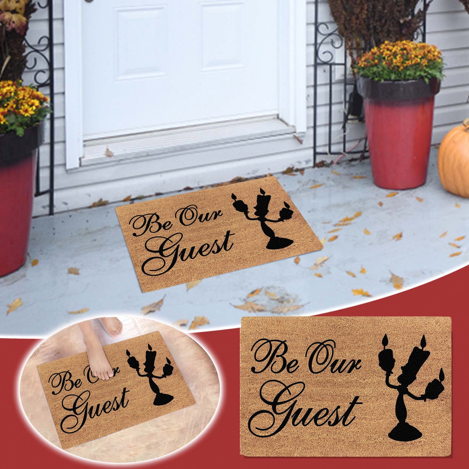 SLMOTUAE Floor Mats Sink Mat Ruggable Rug New Floor Mat Hallway Kitchen