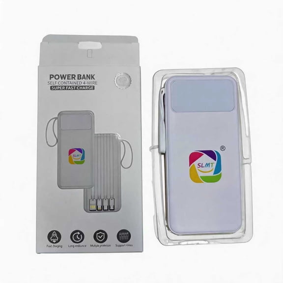 SLMT Self-Contained 4-Wire Super Fast Charge Power Bank