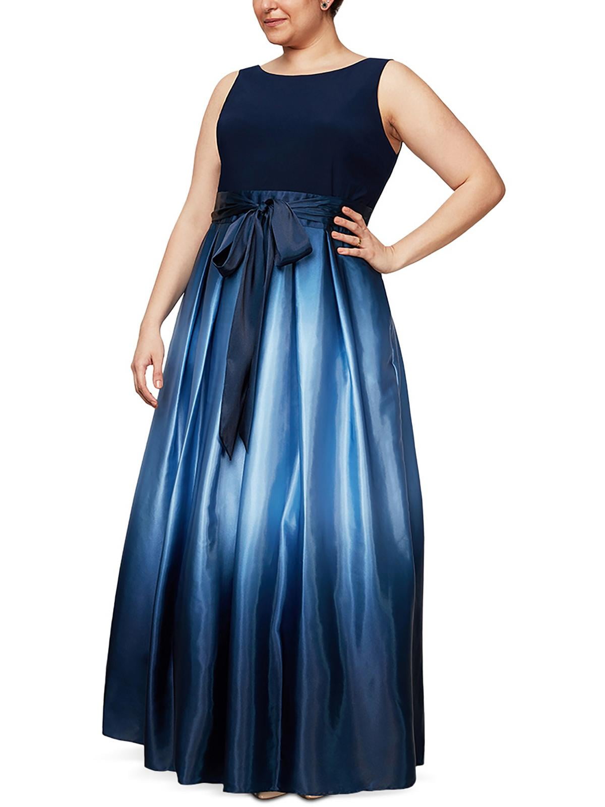 formal slny dresses SL Fashions 9119185 Long Formal Sequined Lace Column Evening Dress