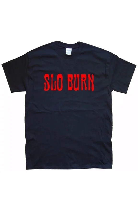 SLO BURN T-SHIRT All sizes S M L XL XXL colours Black, White
