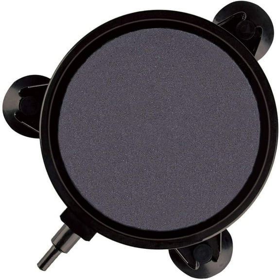 SLOME 4 inch Aquarium Air Stone Disc Oxygen Diffuser for Fish Tanks, Hydroponics, and Aquatic System