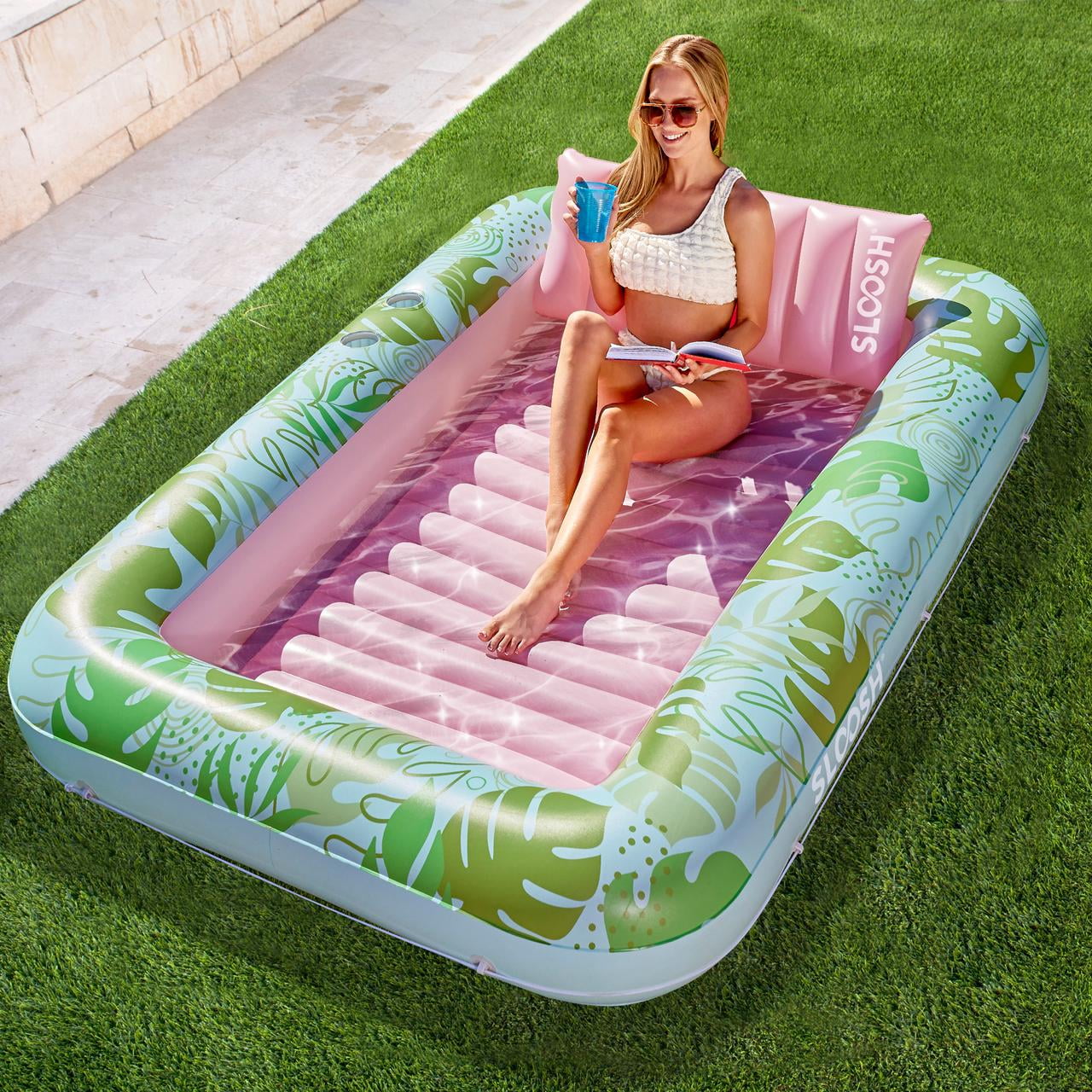 inflatable sun tan tube