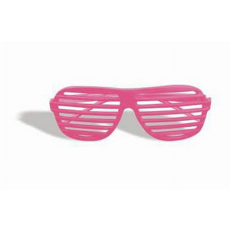 SLOT GLASSES-NEON PINK