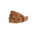 thumbnail image 1 of No Boundaries Women's and Women's Plus Slotted Perf Belt, Cognac, 1 of 2