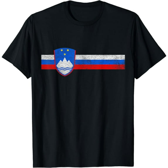 SLOVENIA NATIONAL FLAG SOCCER FOOTBALL JERSEY COAT OF, ARMS T-Shirt mens t rt men,black,women,misfits,journey ,boys