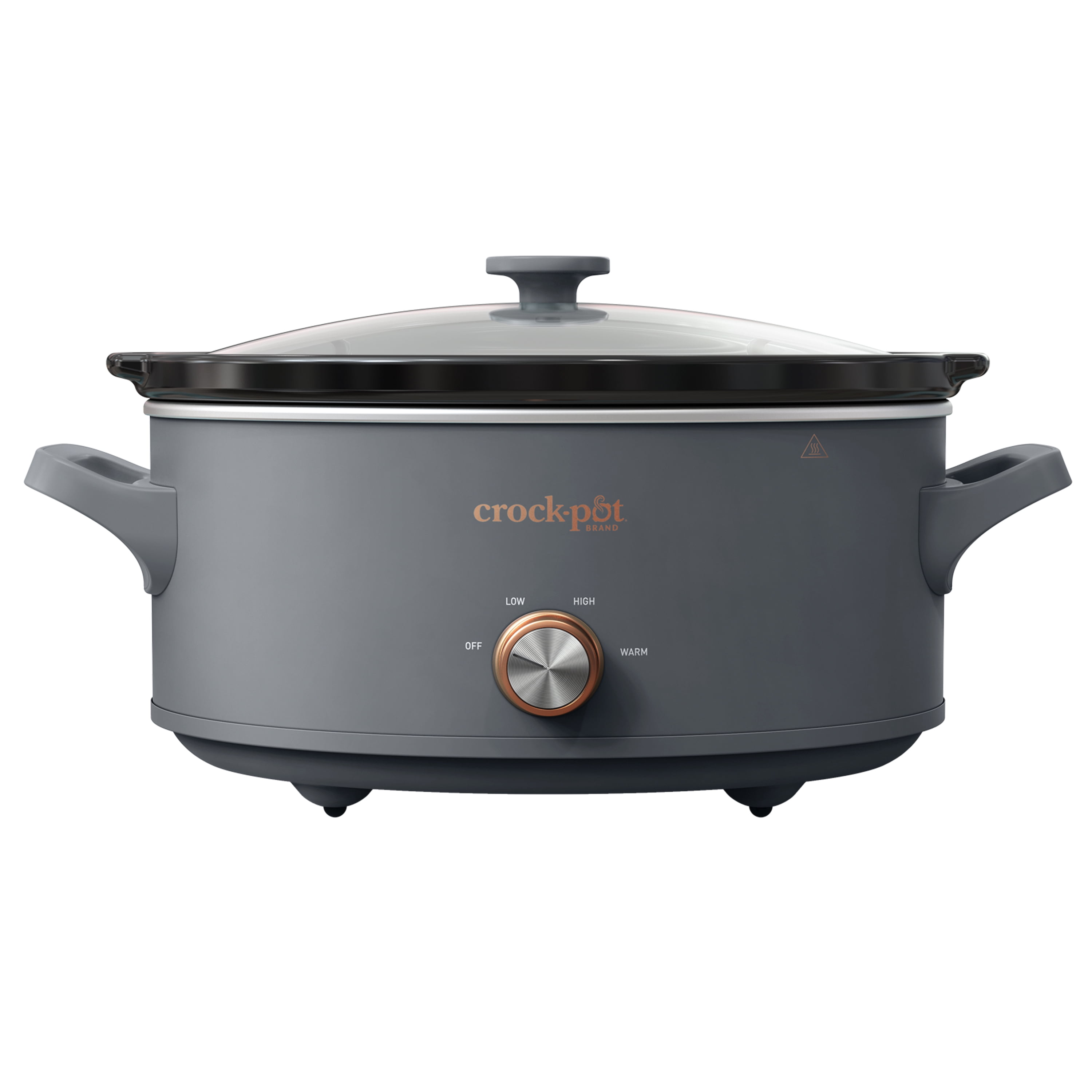 Crock-Pot Manual 7-Quart Slow Cooker, Mussel Grey - Walmart.com
