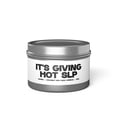 thumbnail image 1 of SLP Speech Language Pathologist Graduation Tin Candle Gifts Home Decor, 1 of 5