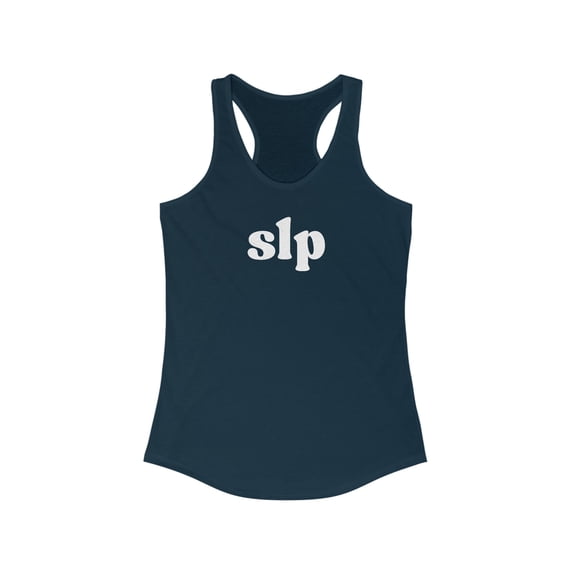 SLP Speech Language Pathologist Tank Top Gifts Shirt Womens Sleeveless