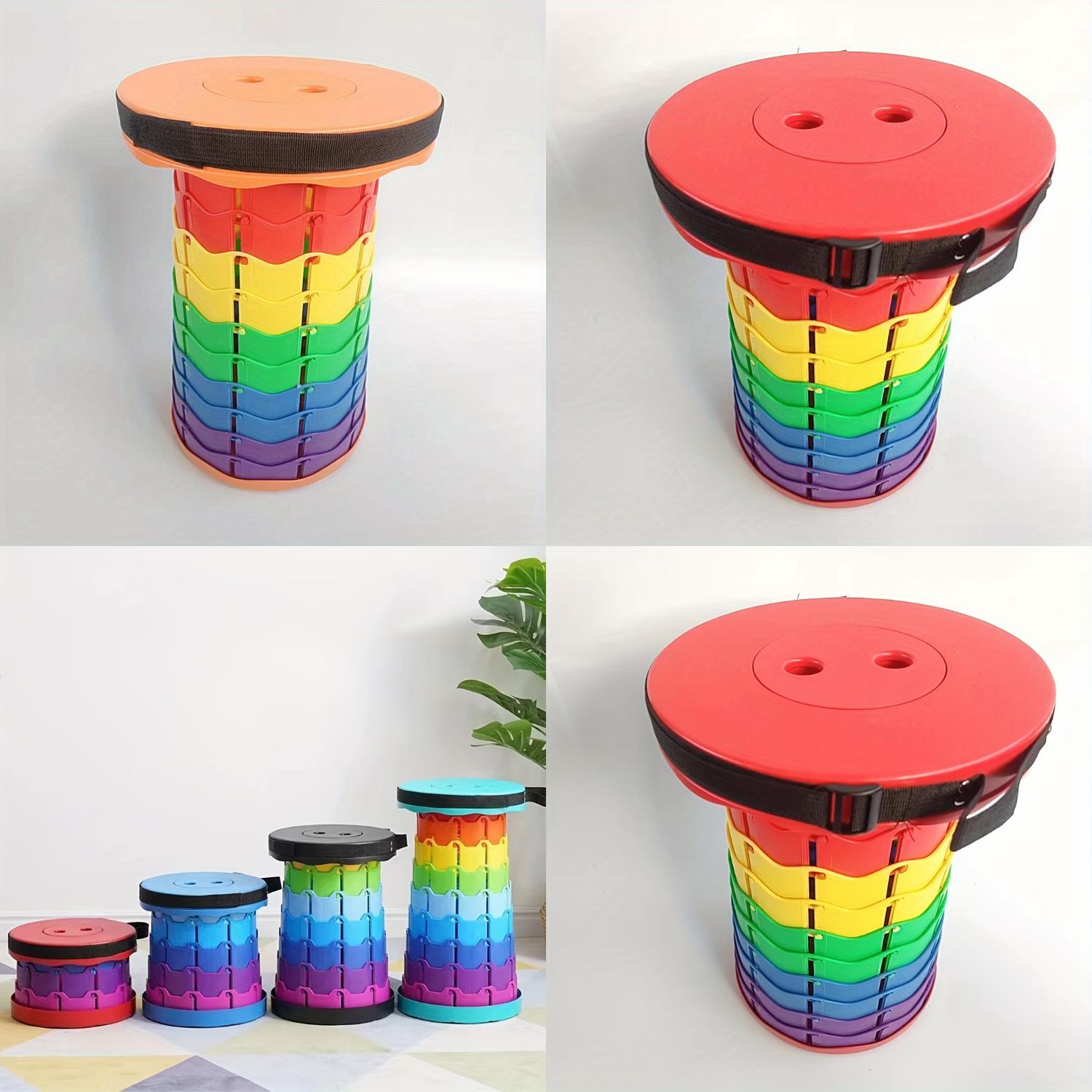 SLPJZLW Versatile Telescopic Stool Lightweight Portable & Adjustable