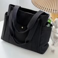 SLPJZLW capacity tote canvas bag for work and outing commuting shoulder