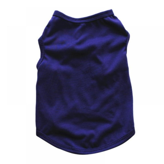 SLPUSH Dog Shirts Clothes, Dog T-Shirts Cat Apparel Puppy Vest Cotton Shirts Pet Breathable Soft Basic Clothes for Small Extra Small Medium Dogs