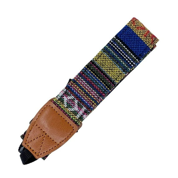 SLR Camera Accessories PU Leather Neck Strap Retro Ethnic Style Camera Strap Belt DSL/DSLR Camera Strap SLR Camera Shoulder Strap Camera Shoulder Belt 2