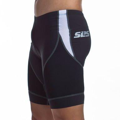 SLS3 SCS212-RB-XS Compression Race Short Raven Black XSmall