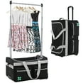 thumbnail image 1 of SLSY Dance Bag with Garment Rack - 28" Competition Duffle Bag - Rolling Garment Bag with Wheels - Ideal Costume Suitcase for Dancers Livestreamer Athletes - Large Capacity Enhanced Stability, 1 of 10