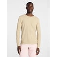 thumbnail image 1 of George Men's and Big Men's Slub Pocket Crewneck Tee with Long Sleeves, Size XS-3XL, 1 of 5
