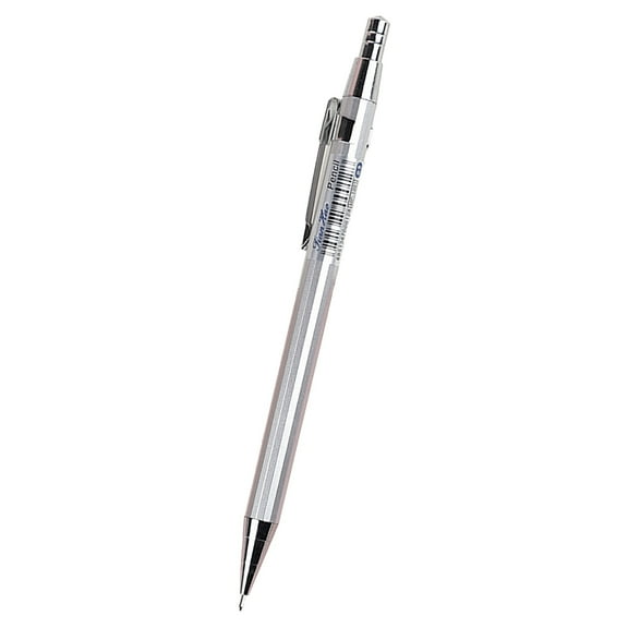 SLUOHZXI 0.7mm Silver Automatic Mechanical Drafting Pencil Refillable Lead Eraser (Pc Of 1)