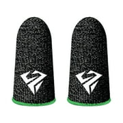 SLUOHZXI 1 Pair Gaming Finger Sleeves - Perfect Touchscreen Glide - Thumb Sleeve for Mobile Games - Phone Accessories