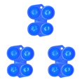 thumbnail image 1 of SLUOHZXI 2 Grid Egg Storage Box Refrigerator Crisper Egg Protection Box Portable Egg Carriage Container For Camping Picnic Essential (Blue 3Pcs), 1 of 9