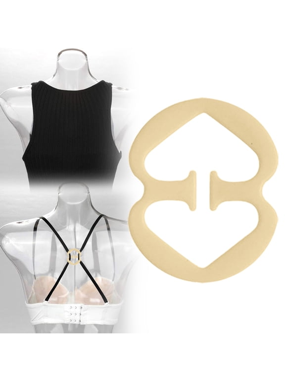 Bra Strap Clips for Racerback, Anti-Slip Buckles Conceal Straps, Racer Back Conceal Straps