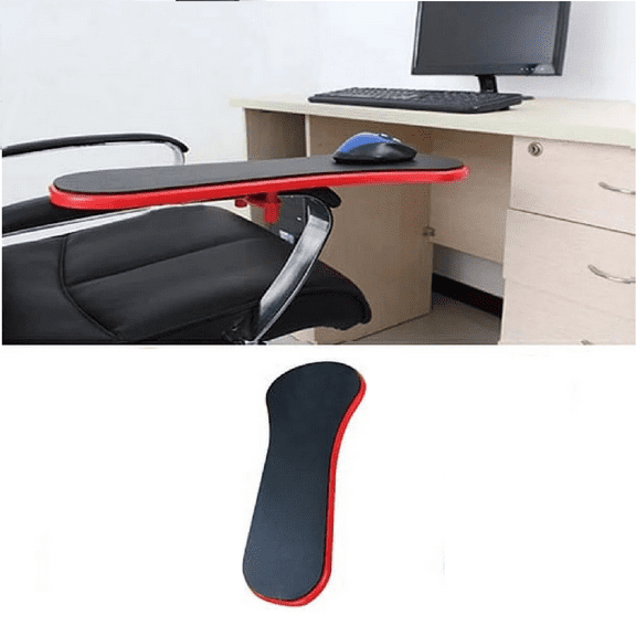 SLUOHZXI Ergonomic Arm Rest Mouse Pads Dual Purpose for Desk and Chairs,Adjustable Armrest Wrist Support Attachment,Gaming Covers for Elbows and Forearms Pressure Relief Office Computer Desk Extender