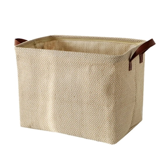 SLUOHZXI Extra Large Fabric Storage Basket - Rectangular Organizer with Handles for Toys, Linens & Clothes