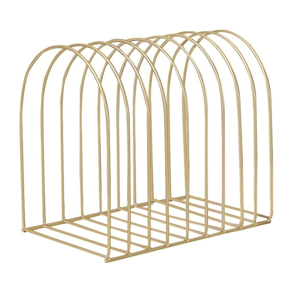 SLUOHZXI File Folder Racks,7 Sections File Holder,File Storage Sorter/Stand,Desktop File Organizer,Wire Organizer Rack,Magazine Folder Holder,Letter/Legal,Suitable to Hold Large/Small Items