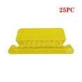 thumbnail image 1 of SLUOHZXI File Folder Tabs, 25 Sets Hanging File Folder Labels 3" Tabs and Inserts for Hanging Files (Yellow), 1 of 4