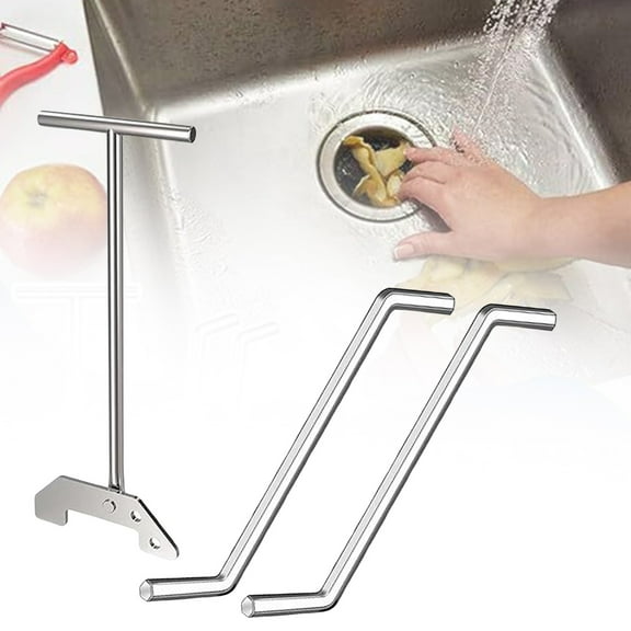 SLUOHZXI Garbage Disposer Unjamming Wrench Compatible for Moen Garbage Disposals,Conveniently Removes Kitchen Sink Clogs and Clutter from Above The Sink