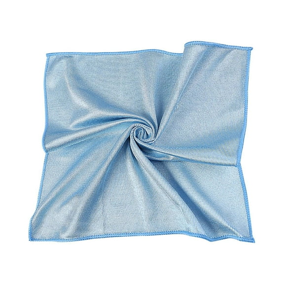 SLUOHZXI Microfiber Glass Cleaning Cloth, 1PK, Premium Microfiber Glass and Window Cleaner, Lint Free Quickly Clean Windows, Glasses, Windshields, Mirrors, Stainless Steel, 12"x12"