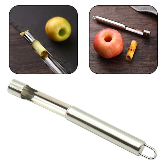 SLUOHZXI Multi-Function Corer 1 Piece Stainless Steel Remover Tool for Apple, Pear, Cherry, Jujube, Red Dates Suitable for Home Kitchen