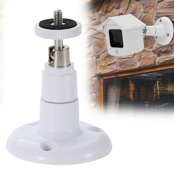 SLUOHZXI Security Camera Universal Mounting Bracket,Adjustable Indoor/Outdoor Security Wall Metal Bracket, Compatible with Arlo/Arlo Pro (1 Pc)