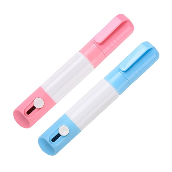 SLUOHZXI 2 In 1 Thermal Paper Eraser Pen, Water Based, Easily Cover Printed Text. Suitable for Documents, Labels, Packages and Addresses
