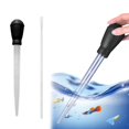 thumbnail image 1 of SLUOHZXI11 IN Extra Long Turkey Baster for Aquarium, Aquarium Water Changer Siphon for Fish Tank Cleaning, Waste Remover for Aquarium, Blue, 1 of 7